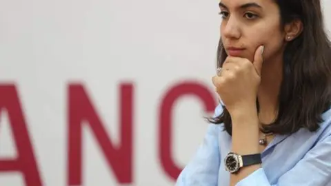 La ajedrecista Sara Khadem. (Twitter)