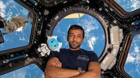 El astronauta emiratí Sultan Al Neyadi. (Fuente externa)