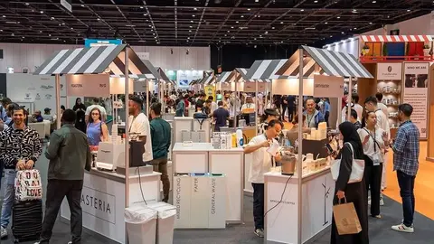 Una panorámica del Mundial de Café en Dubai en 2023. (WAM)