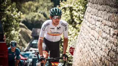 El ciclista Igor Arrieta. (Twitter)