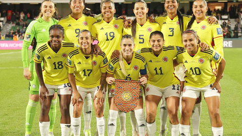 Selección de Colombia Femenina de Fútbol. (Fuente externa)