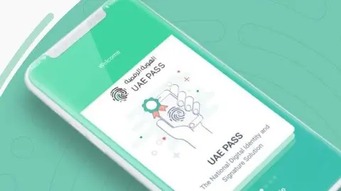 La aplicación UAE Pass. (Fuente externa)
