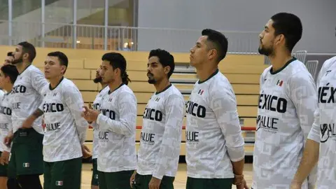 Jugadores baloncesto de la selección de México. (Twitter)