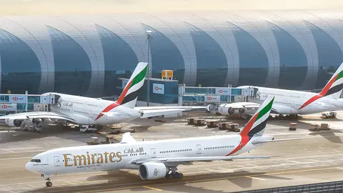 Una imagen del aeropuerto DXB. (Emirates)