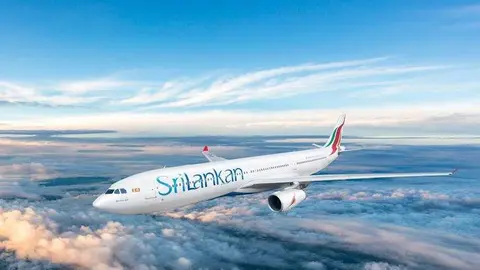Un avión de SriLankan Airlines. (Twitter)