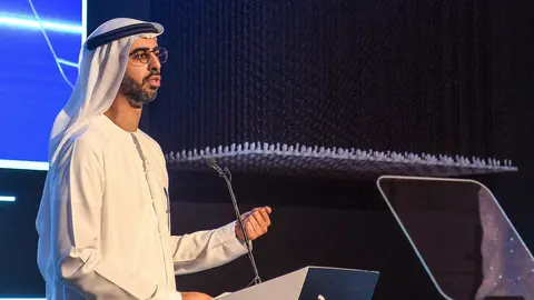 El ministro de Estado de Inteligencia Artificial de EAU, Omar Sultan Al Olama. (WAM)