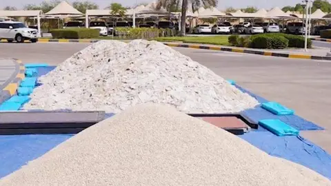 Las pastillas confiscadas. (Dubai Police)