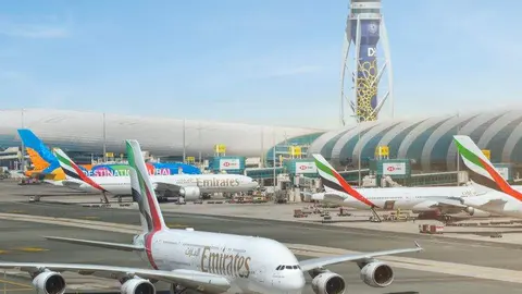 Una imagen del aeropuerto de Dubai. (Emirates)