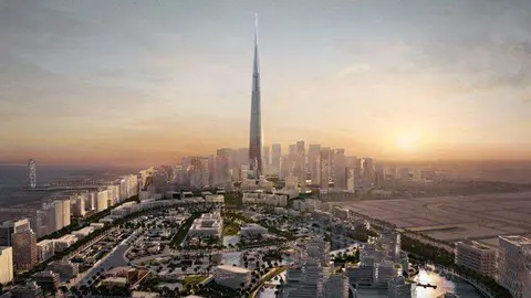 Una maqueta de la torre en Jeddah más alta que el Burj Khalifa. (Twitter)