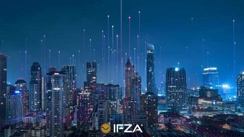 La zona franca de Dubai IFZA. (Twitter)