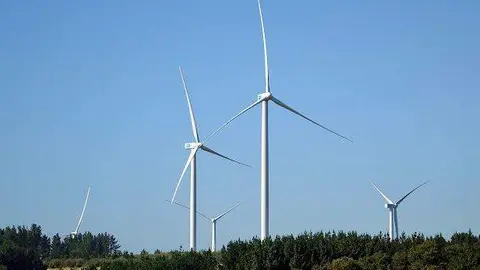 Una instalación de energía eólica. (Fuente externa)