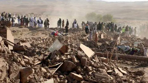 La tierra tiembla en Afganistán. (Fuente externa)