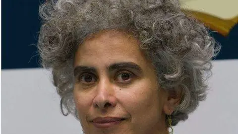 La escritora palestina Adania Shibli. (Twitter)