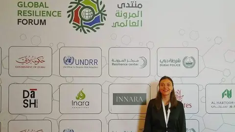 Alaida Peláez en Dubai. (Richard Ramos/EL CORREO)