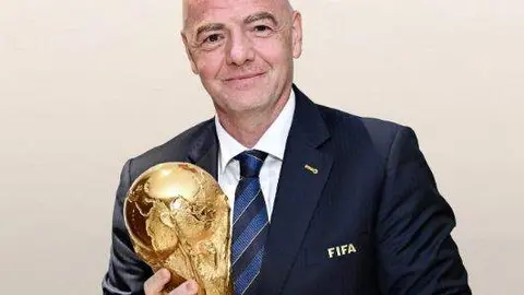 El presidente de la FIFA. (WAM)