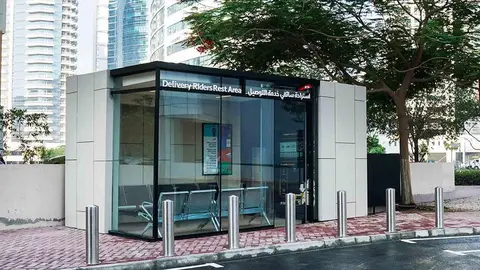 Una zona de descanso en Dubai. (RTA)