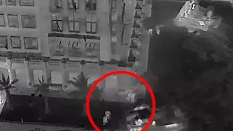 Imagen difundida por las Fuerzas de Defensa de Israel.