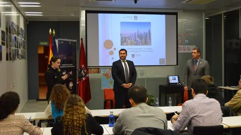 Un momento de la conferencia. (Cedida)