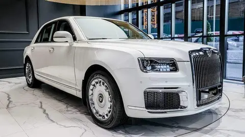 El vehículo Senat de Aurus. (Twitter)