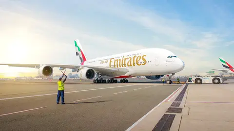 Una imagen del aeropuerto DXB. (Twitter)