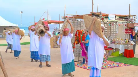 Una imagen del Festival Al Yasat en Abu Dhabi. (WAM)