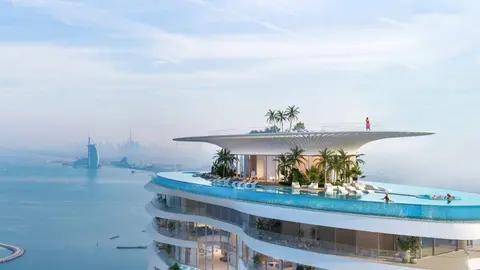 Una imagen del ático vendido en La Palmera con precio récord. (Dubai Media Office)