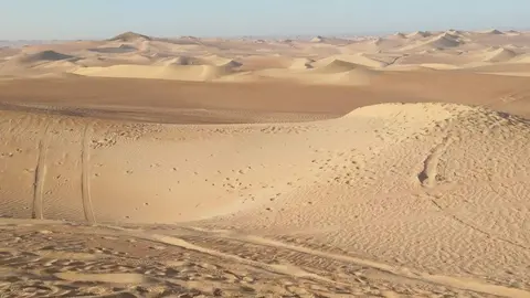 Una imagen del desierto de EAU. (EL CORREO)