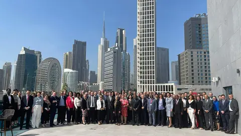 Participantes en la Conferencia de la OACI. (Twitter)