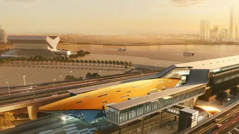 El Metro de Dubai. (RTA)