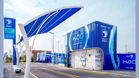 Primera estación de hidrógeno verde de Adnoc. (WAM)