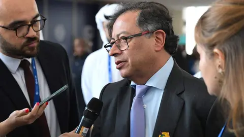 El presidente de Colombia en Dubai. (WAM)