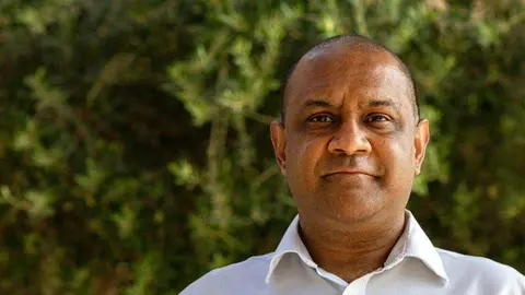 Una imagen de Twitter de Sanjay Shah.