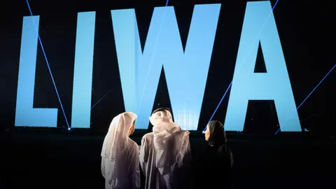 Presentación del destino turístico Liwa en el emirato de Abu Dhabi. (WAM)