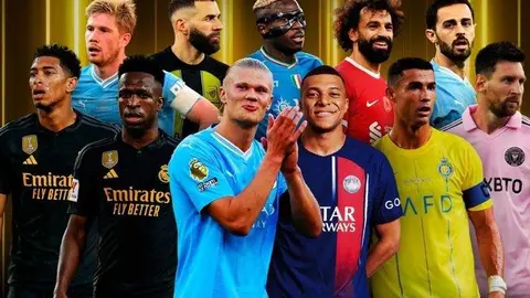 Los futbolistas nominados a los Dubai Globe Soccer Awards 2023.