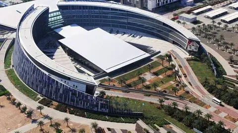 Una imagen de la Universidad de EAU en Al Ain. (Universidad de EAU)