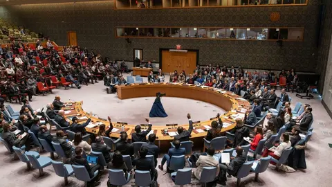 Una reunión del Consejo de Seguridad de la ONU. (WAM)