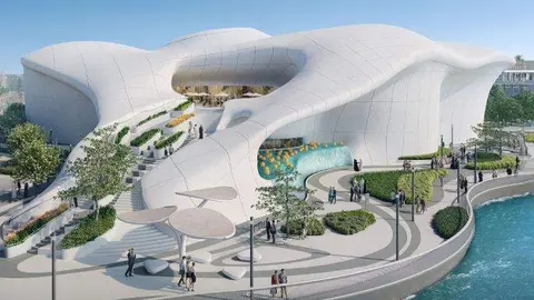 El nuevo espacio cultural de Abu Dhabi. (Abu Dhabi Media Office)