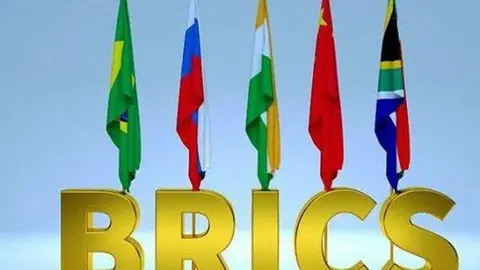 banderas de los países fundadores del grupo económico Brics. (Fuente externa)