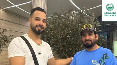 La Policía de Dubai difundió esta imagen del turista.