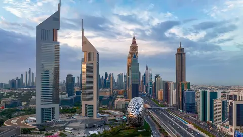 una imagen del centro de Dubai. (Dubai Media Office)