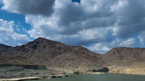 Paisaje invernal en Emiratos Árabes Unidos. (WAM)