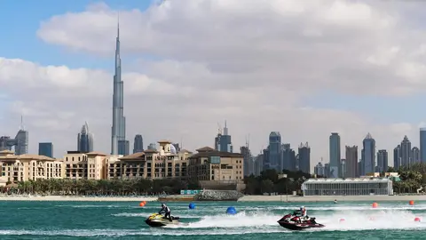 Motos acuáticas. (Dubai Media Office)