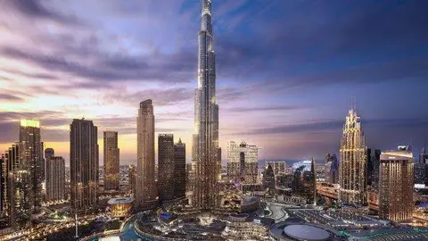 Una imagen del centro de Dubai. (Twitter)