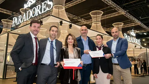 Premio Mejor Stand y Stand Sostenible Paradores de Fitur 2024. (Cedida)