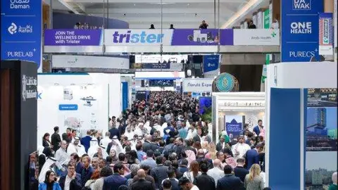 Una perspectiva de Arab Health 2024. (Dubai Media Office)