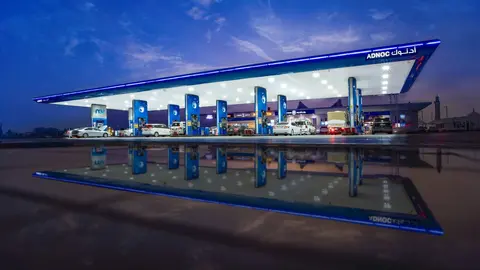 Una gasolinera de Adnoc. (WAM)