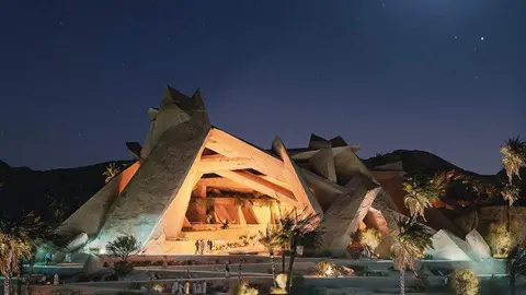 Una imagen de Twitter del nuevo destino turístico saudí.