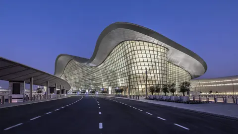 La Terminal A en el aeropuerto de Abu Dhabi. (WAM)