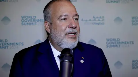 Manuel Marrero en Dubai. (WAM)