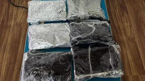 Una parte del contrabando. (Aduana de Dubai)